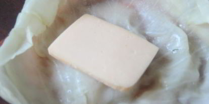 Шаг 1: шницеля из капусты с сыром