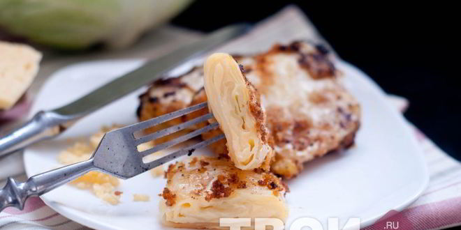 Рецепт шницеля из капусты