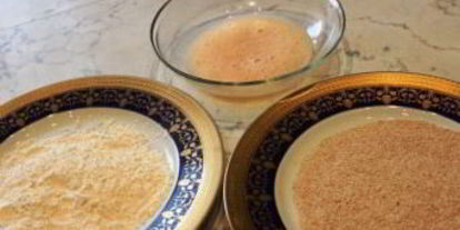 Шаг 2: шницеля из куриной грудки