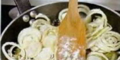 Шаг 1: шницеля капустного с луковой заправкой