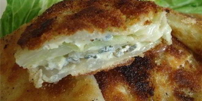 Рецепт шницеля капустного с сыром