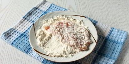 Шаг 5: шницеля куриного