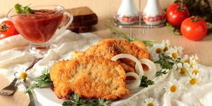 Шаг 10: шницеля куриного