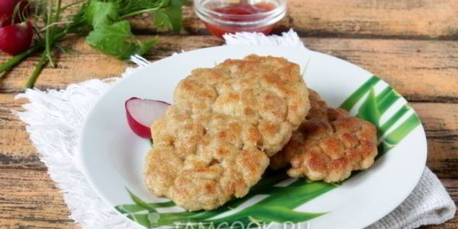 Рецепт шницеля рубленого из свинины