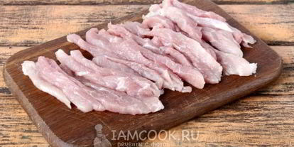 Шаг 3: шницеля рубленого из свинины