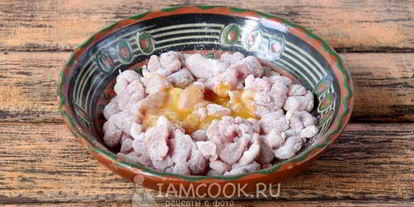 Шаг 7: шницеля рубленого из свинины