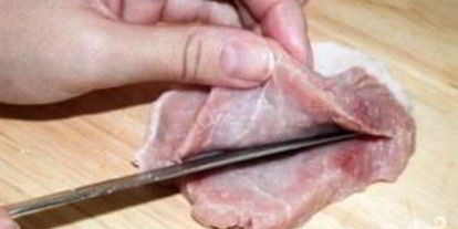 Шаг 1: шницеля с грибами