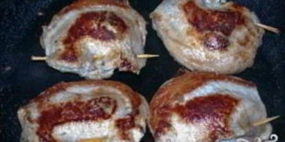 Шаг 4: шницеля с грибами