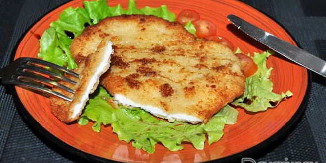 Рецепт шницелей по-венски из филе индейки