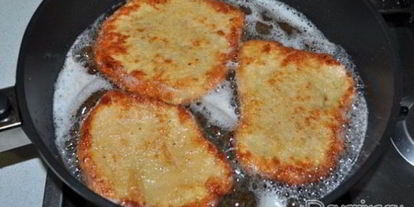 Шаг 5: шницелей по-венски из филе индейки