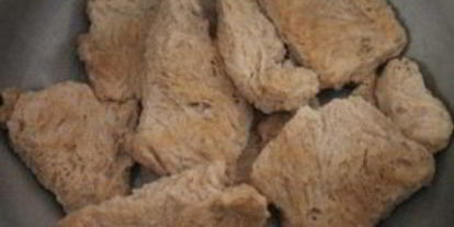 Шаг 1: соевого шницеля