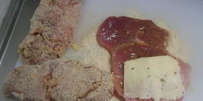 Шаг 2: свиного шницеля