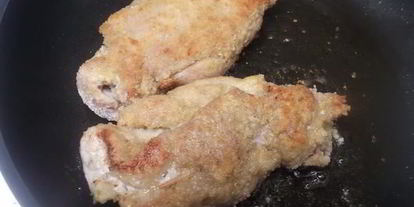 Шаг 3: свиного шницеля