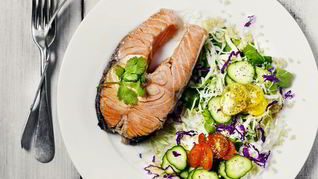 Рецепт Готовима стейк кеты в духовке