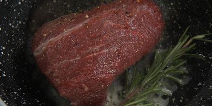 Шаг 2: говяжьего стейка с булгуром