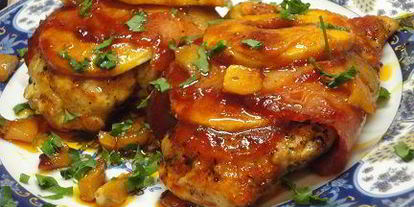 Шаг 4: куриных стейков с яблоками