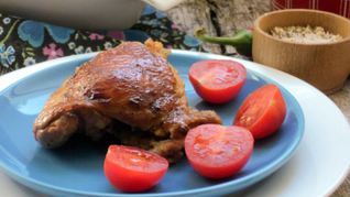 Рецепт Куриных стейков в имбирно-пряном маринаде