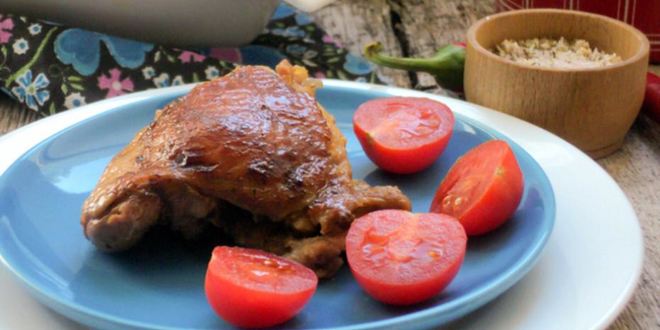 Рецепт Куриных стейков в имбирно-пряном маринаде