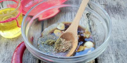 Шаг 3: куриных стейков в имбирно-пряном маринаде