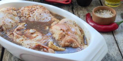 Шаг 5: куриных стейков в имбирно-пряном маринаде