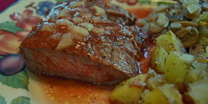 Шаг 2: маринада для стейкакровавая мэри