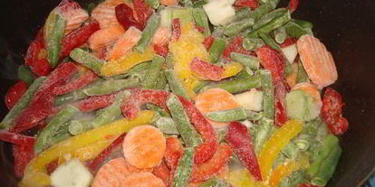 Шаг 6: мини стейки на гриле с овощами