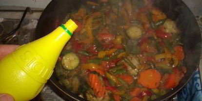 Шаг 8: мини стейки на гриле с овощами