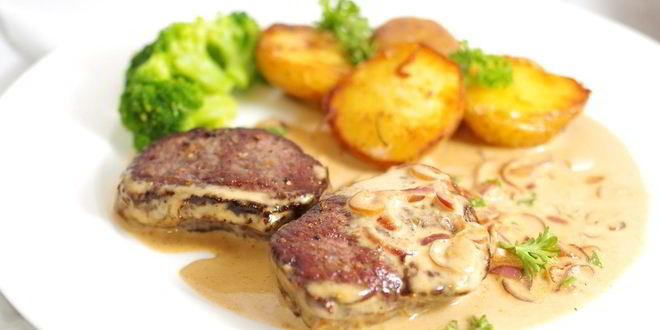 Рецепт стейк дианы