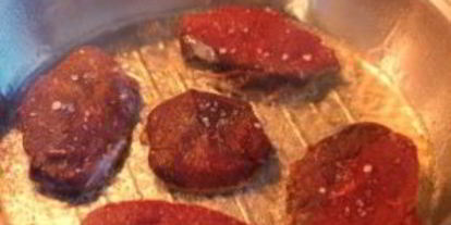 Шаг 3: стейк дианы