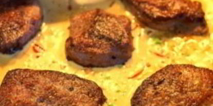 Шаг 8: стейк дианы