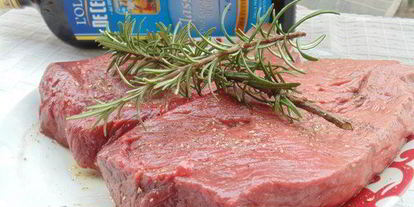 Шаг 1: стейка ферентино с овощами на гриле