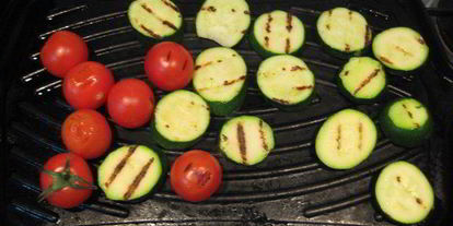 Шаг 2: стейка ферентино с овощами на гриле