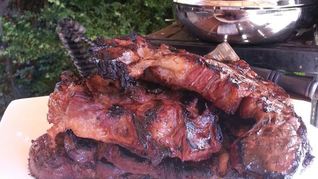 Рецепт Стейка из говядины на мангале