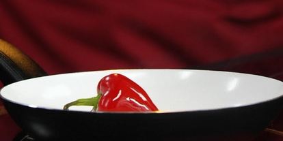 Шаг 3: стейка из говядины с шоколадным соусом и овощами вок