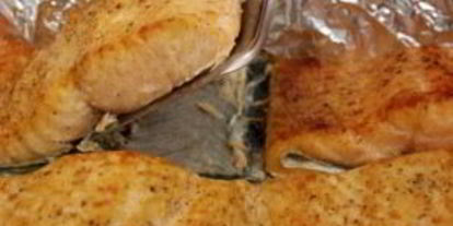 Шаг 1: стейка из лосося в духовке