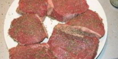 Шаг 1: стейка из мраморной говядины