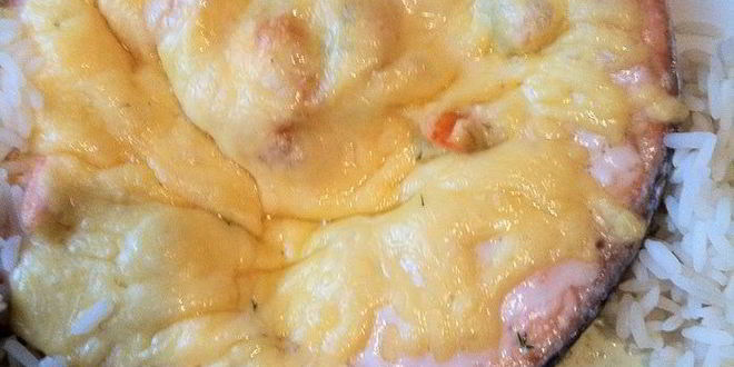 Рецепт стейка из семги с сюрпризом