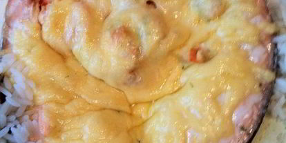 Шаг 3: стейка из семги с сюрпризом