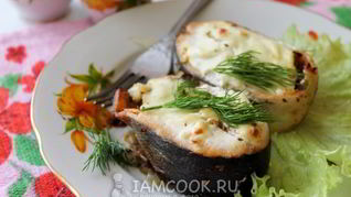 Рецепт Стейка из семги в духовке