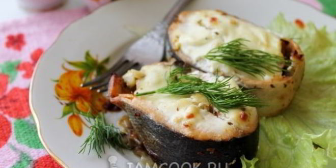 Рецепт стейка из семги в духовке