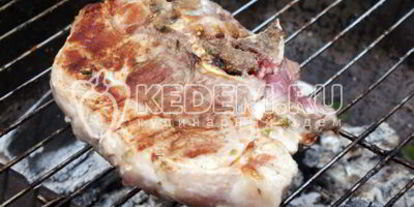 Шаг 3: стейка на гриле