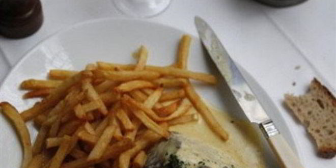 Рецепт Стейка с горчичным соусом и сливочным картофелем