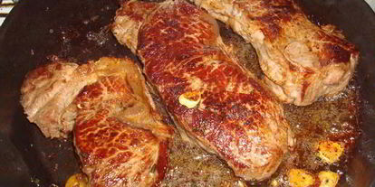 Шаг 12: стейка со спаржей