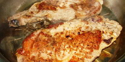 Шаг 7: стейка свиного на косточке