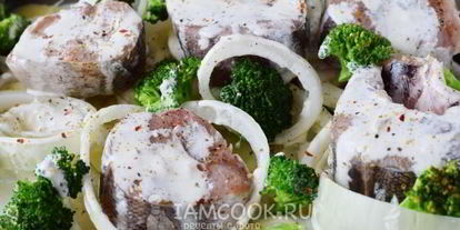 Шаг 9: стейка трески в духовке