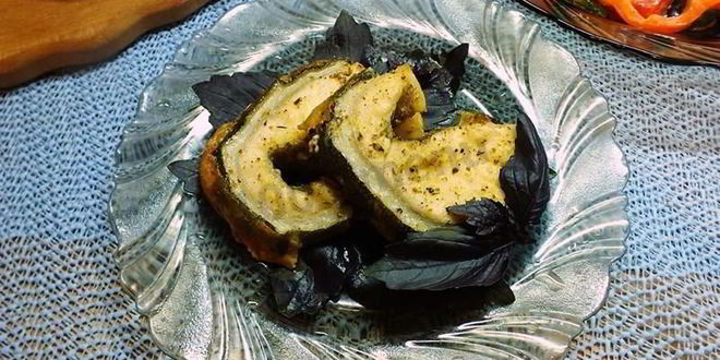 Рецепт стейка зубатки в духовке