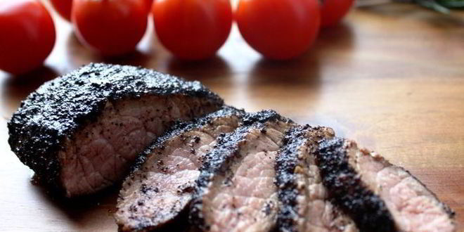 Рецепт стейков с кофейной корочкой