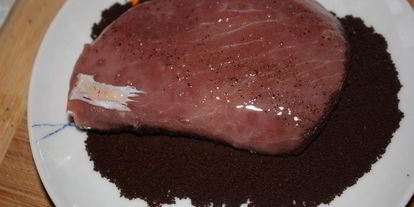 Шаг 2: стейков с кофейной корочкой