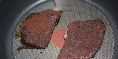 Шаг 4: стейков с кофейной корочкой