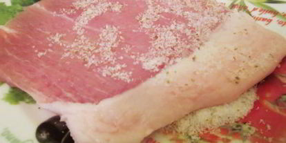 Шаг 1: свиного стейка